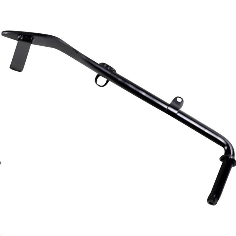 Drag Specialties Gloss Black Kickstand – 1in. Over Stock Length 10-1/2in. 0510-0399