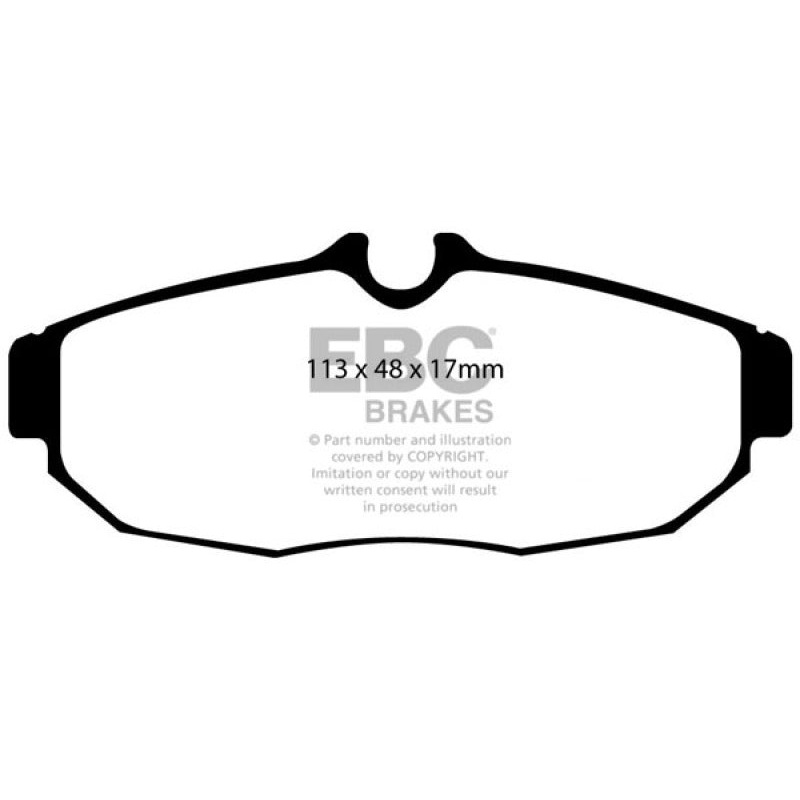 EBC 05-10 Ford Mustang 4.0 Yellowstuff Rear Brake Pads