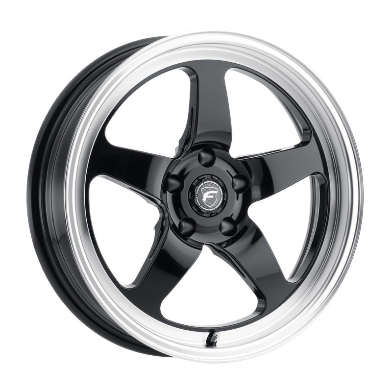 Forgestar D5 Drag 17×5.0 / 5×114.3 BP / ET-21 / 2.125in BS Gloss Black Wheel