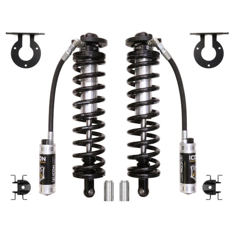 ICON 2005+ Ford F-250/F-350 Super Duty 4WD 4in 2.5 Series Shocks VS RR CDCV Bolt-In Conversion Kit