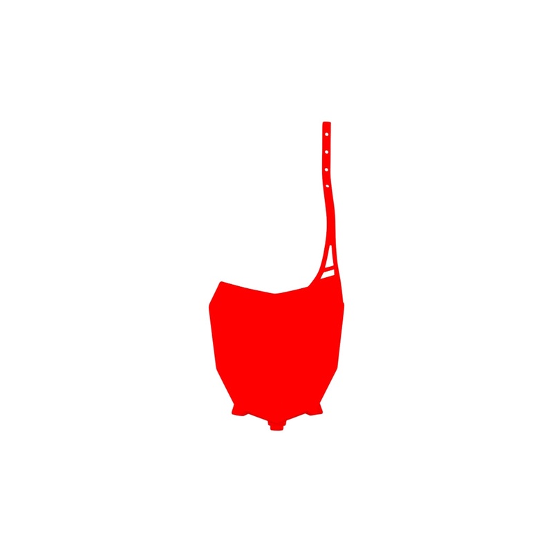 UFO Plastics Front Number Plate – CR Red HO05602-070