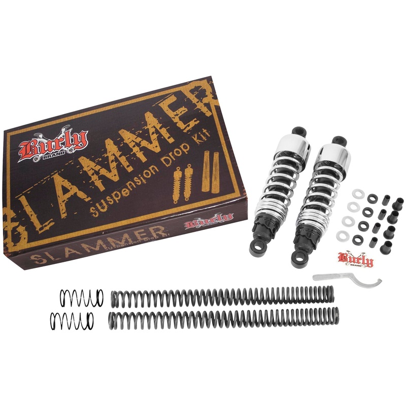 Burly Brand Slammer Suspension Drop Kit – Chrome B28-1000