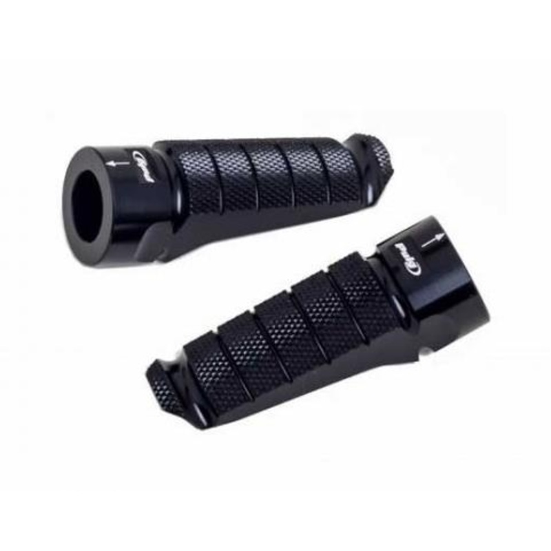 PUIG Hi-Tech Footpegs – Racing – Black 6301N