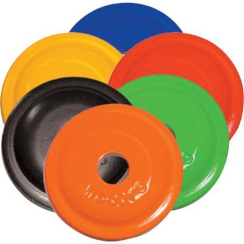 Woodys Round Digger Aluminum Support Plates – 5/16in. – Yellow (48pk.) AWA-3800
