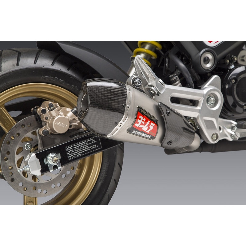 Yoshimura RS-9T Street Series Slip-On – Stainless Steel Muffler – Carbon Fiber End Cap 12122BR520