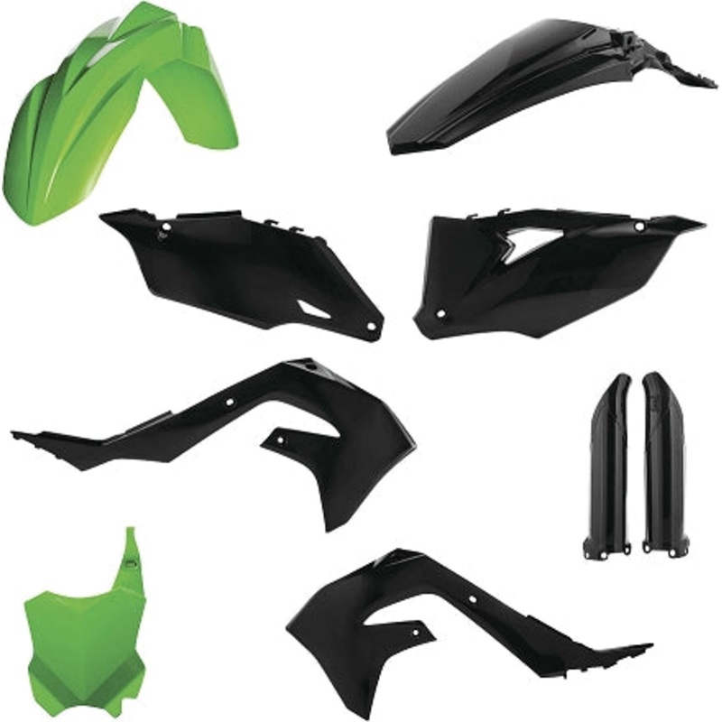 Acerbis Full Plastic Kit – Green/Black 2736291089