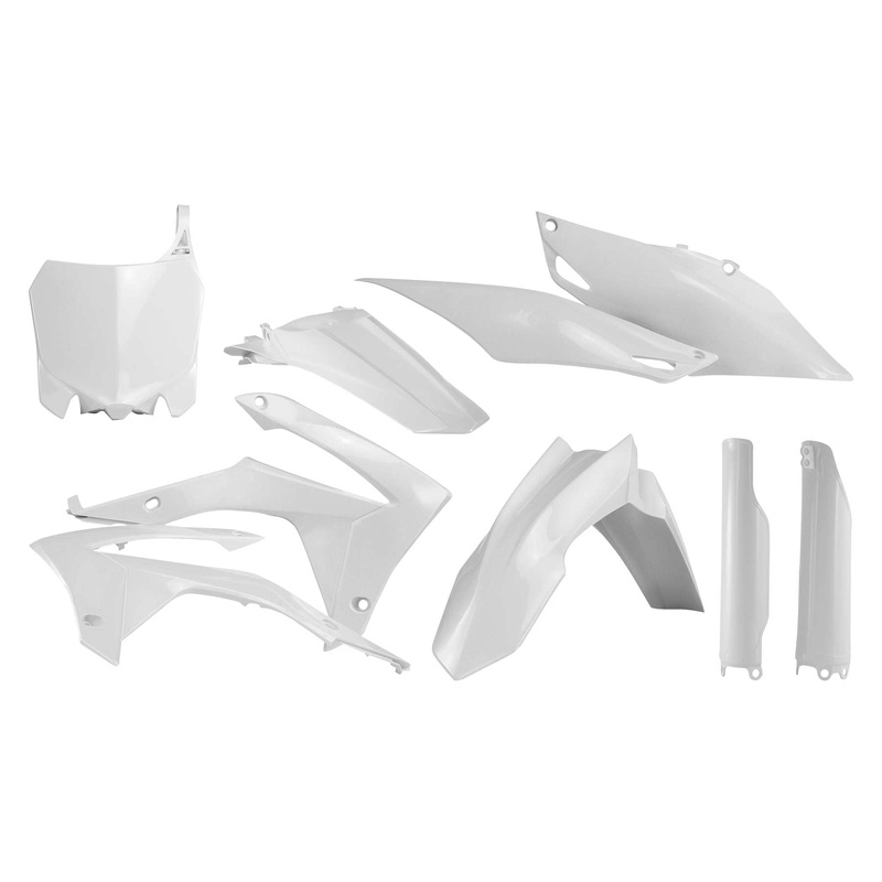 Acerbis Full Plastic Kit – White 2314410002