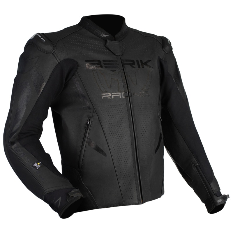 BERIK APEX SPORTS LEATHER JACKET – BLACK 48