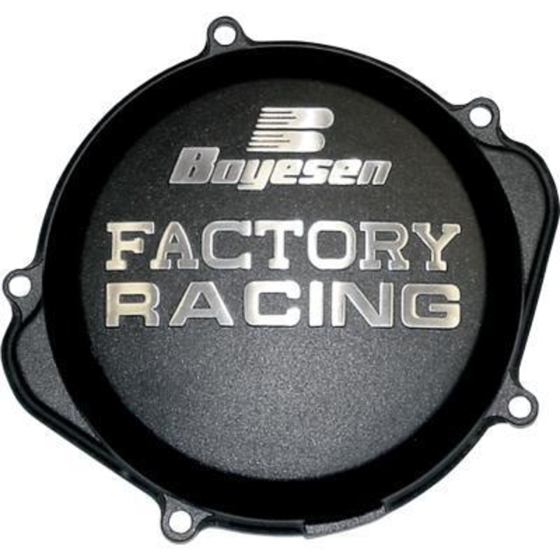 Boyesen Factory Clutch Cover – Black CC22B