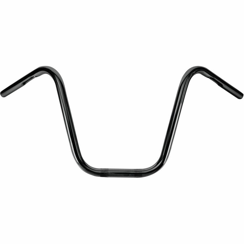 Burly Brand 1in. Narrow Bottom Ape Hanger Handlebar – Gloss Black B28-348