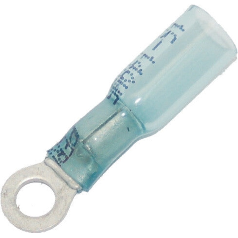 Namz Heat Shrink Ring Terminal for 14-16 Gauge Wire(#8) NIS-19164-0033