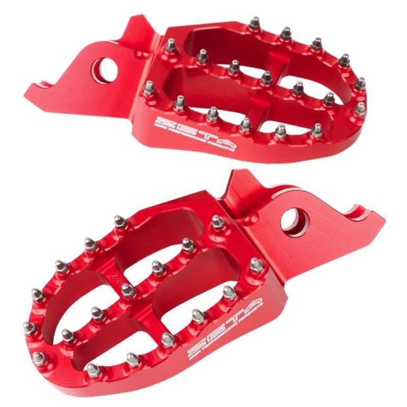 ZETA Footpegs – Red ZE93-1022