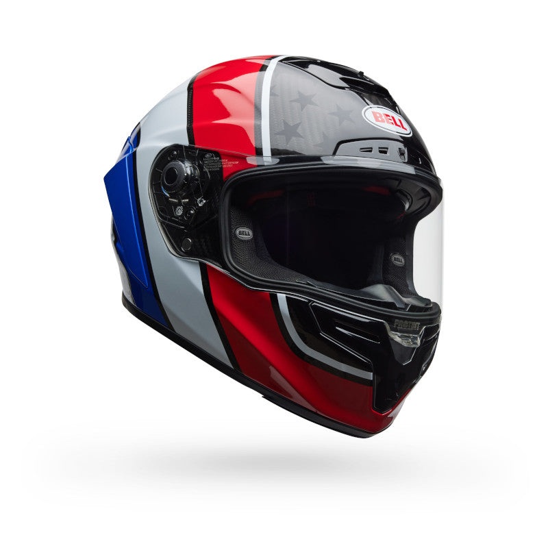 BELL RACE STAR DLX FLEX RSD OLD GLORY HELMET – RED/BLUE S