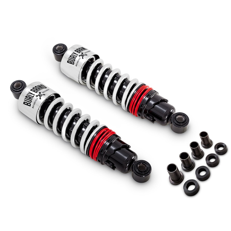 Burly Brand 750-05553 Slammer Plus Shocks 11.5″ Chrome Xl 88-03