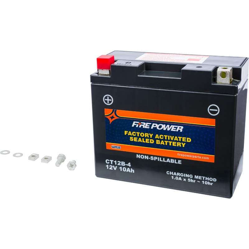 Fire Power Factory Activated Maintenance Free Sealed Battery CT12B-4