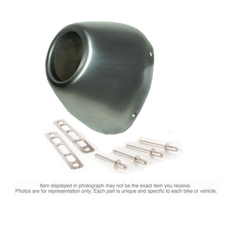 FMF Racing End Cap Kit for Factory 4.1RCT – Stainless Steel 040641