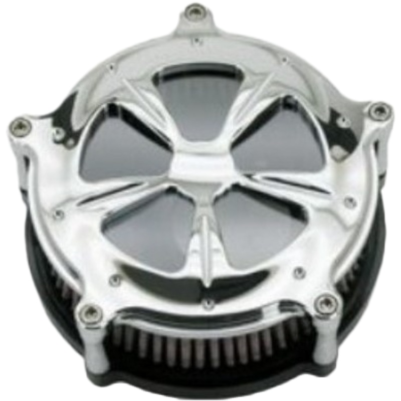 HardDrive 820-50584 Commodore Air Cleaner Kit Chrome W/ Clear Window