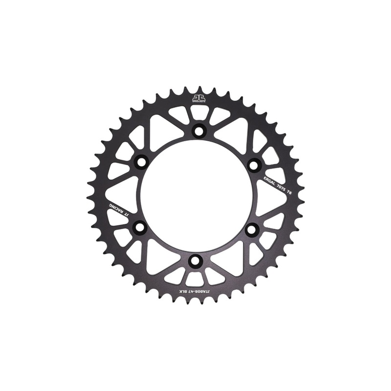 JT Sprockets Racelite Aluminium Rear Sprocket – 53T JTA210.53BLK