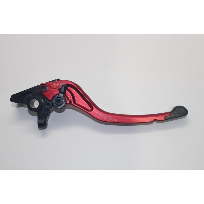 CRG 05-06 Kawasaki ZX6R/ RR/ 04-20 Suzuki GSXR600-1000R/ 06-17 Triumph Brake Lever -Std Red