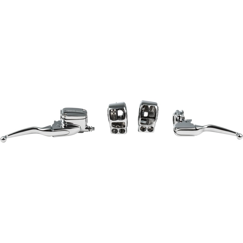 HardDrive 820-55022 Handlebar Control Kit Chr Cable Clutch `21-23 Flh