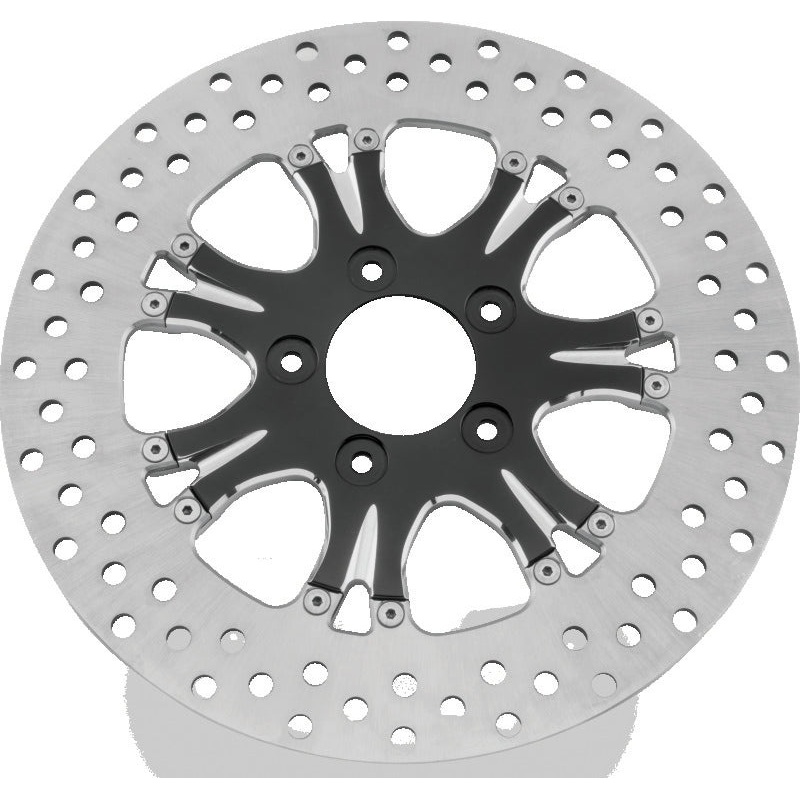 Performance Machine Disc/Carr 11.5in Heathen Fr Lt  – Contrast Cut Platinum