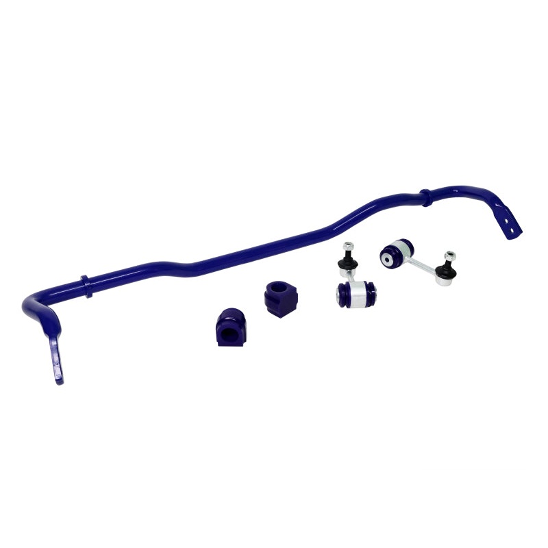 Superpro 2022 Volkswagen Golf R 2-Position HD Adjustable 24mm Rear Sway Bar & End Link Kit