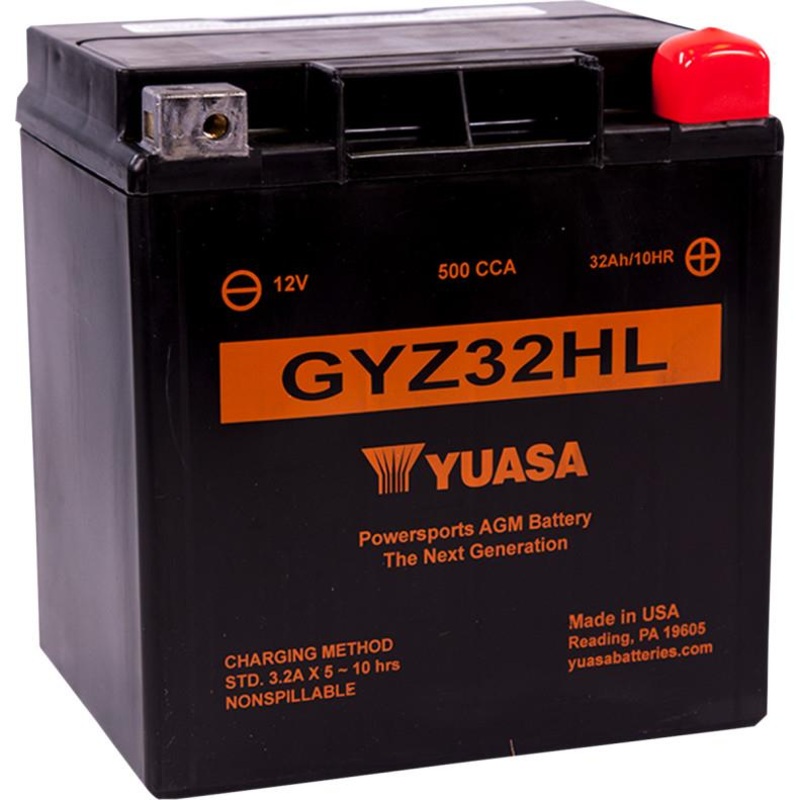 Yuasa GYZ High Performance Maintenance Free Battery – GYZ32HL YUAM723GHL