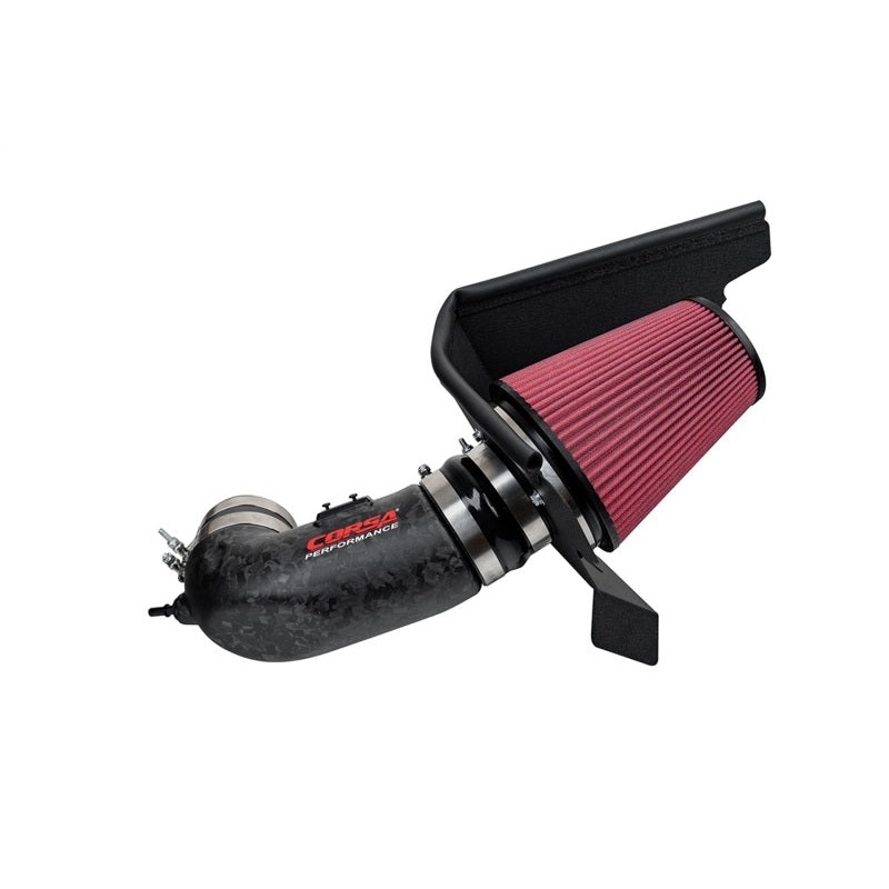 Corsa 17-24 Chevrolet Camaro ZL1 Matte Forged Carbon Fiber Air Intake w/ DryTech 3D Filter
