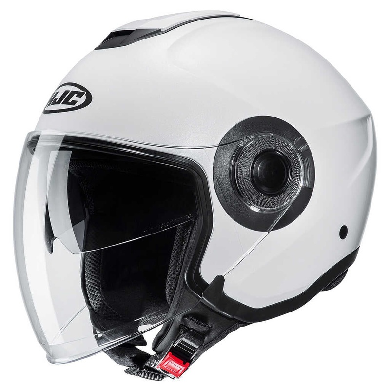 HJC i40N SOLID HELMET – PEARL WHITE XS