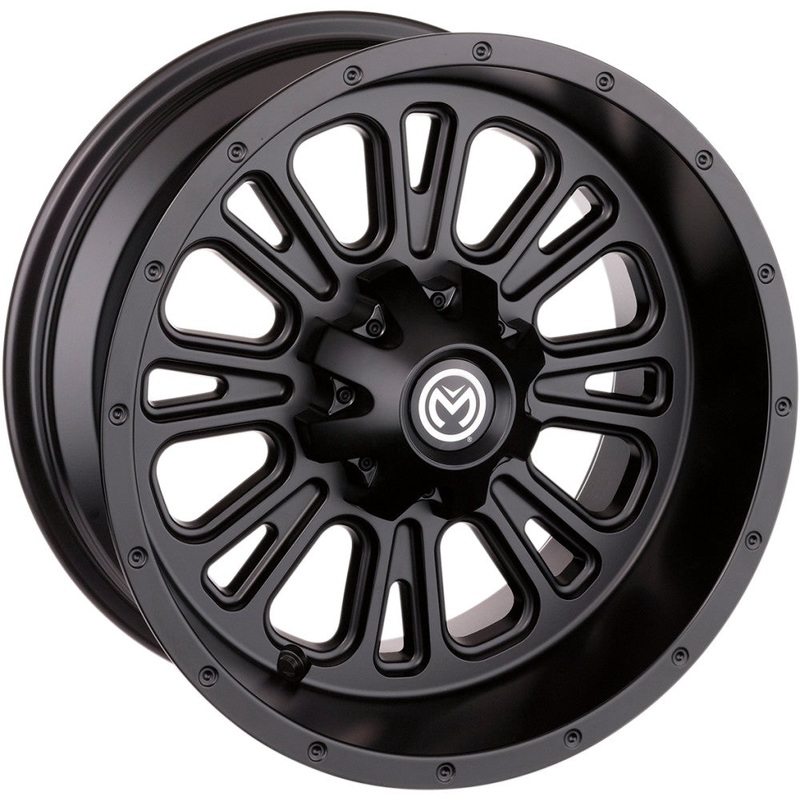 Moose Utility 399X Wheel – 14×8 – 4+4 Offset – 4/136 – Black 0230-0925