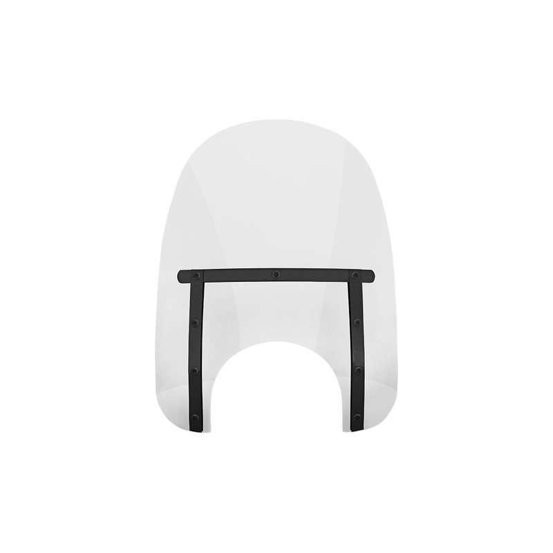 Memphis Shades Memphis Slim Windshield (9in. Cutout) – 17in. – Night Shades Clear MEB4220