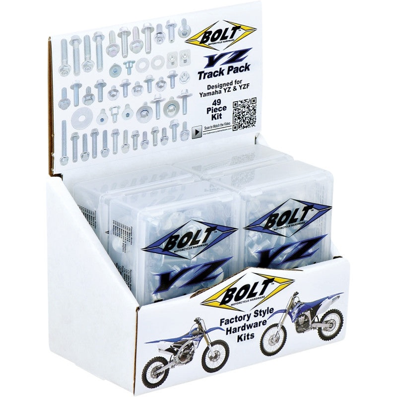 Bolt MC Hardware Full Plastic Fastener Kit YAM-1400024