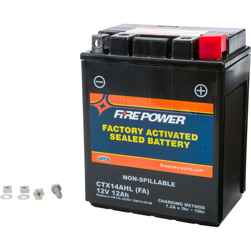 Fire Power Factory Activated Maintenance Free Sealed Battery CTX14AHL-BS(FA)