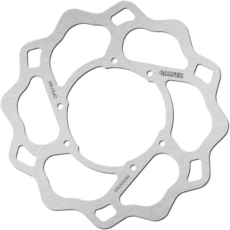 Galfer Brakes SKW Oversize Wave Brake Rotor Kit KITOS301