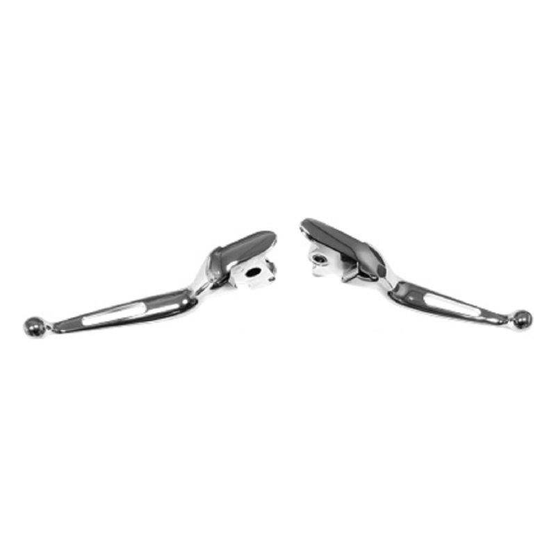 HardDrive Custom Levers – Vortex – Chrome 053816