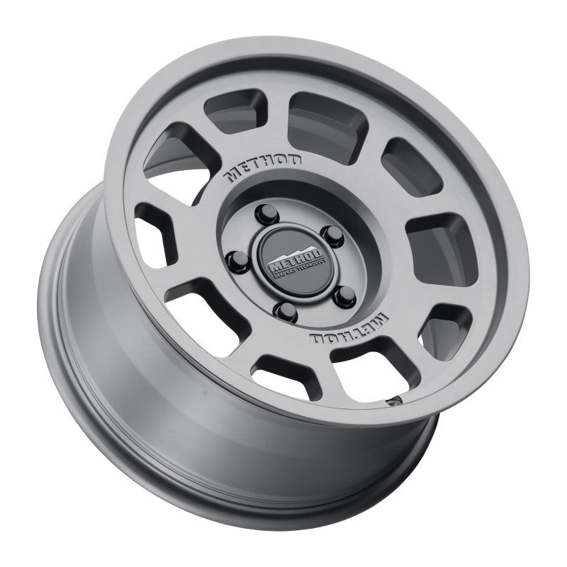 Method MR705 17×8.5 0mm Offset 5×5 71.5mm CB Titanium Wheel