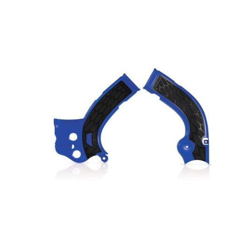 Acerbis X-Grip Frame Guards – Blue/Black 2374261034