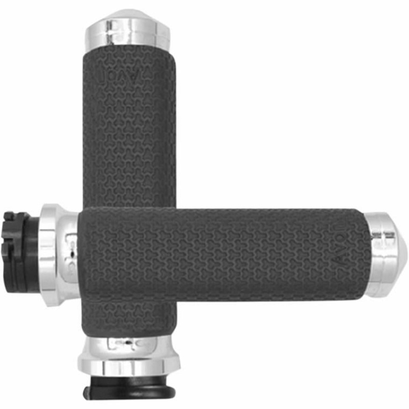Avon Grips Memory Foam Grips – 1.375in. – Chrome MF-63-CH