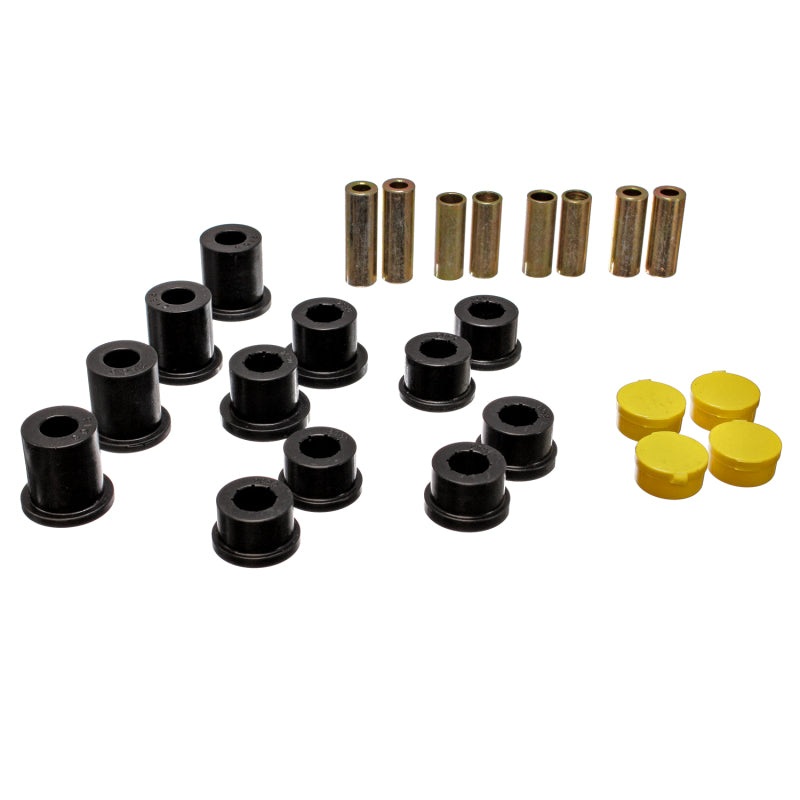 Energy Suspension 90-97 Mazda Miata Black Front Control Arm Bushing Set