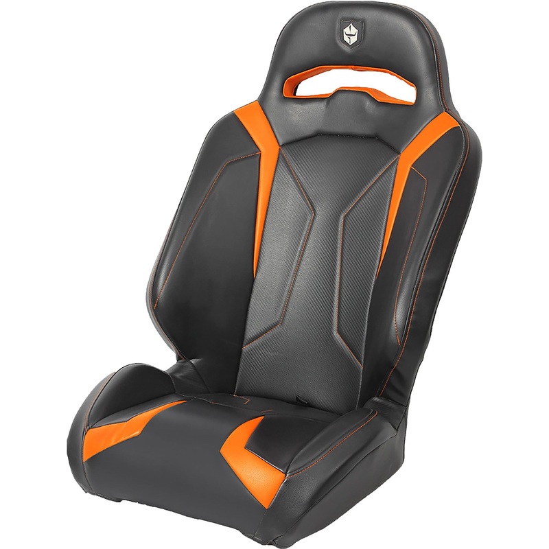 Pro Armor LE Suspension Seat – Black/Orange P141S188OR