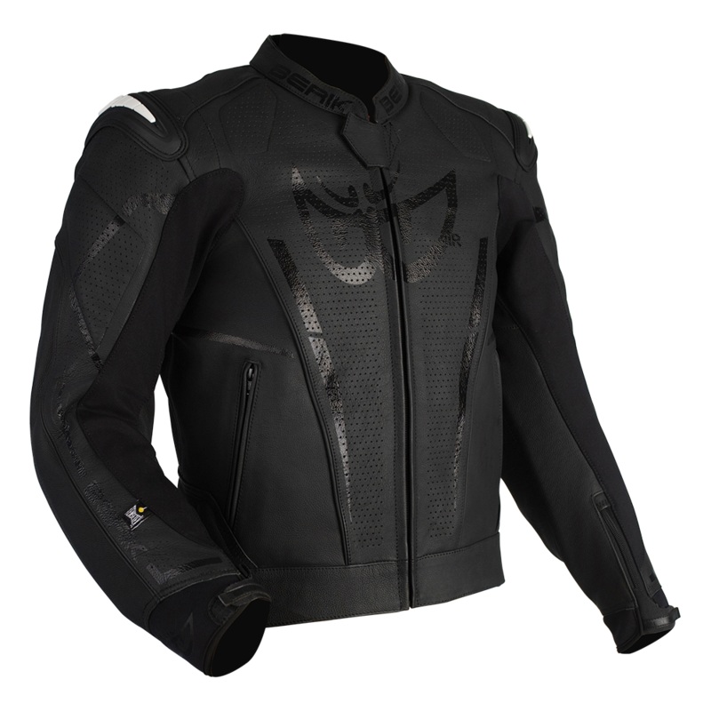 BERIK MONZA LEATHER JACKET -BLACK 48