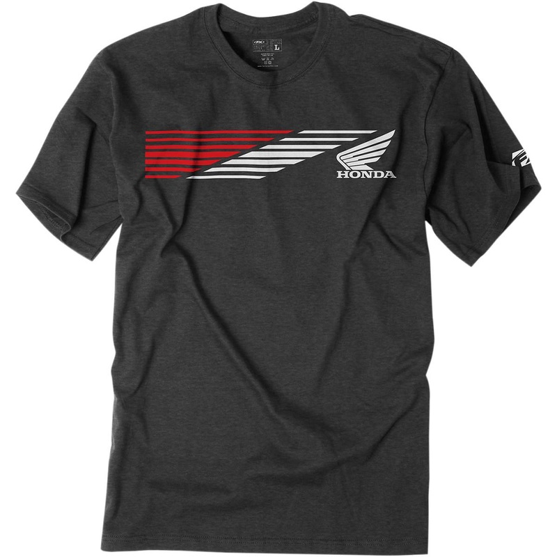 Factory Effex Honda Speed Premium T-Shirt Medium Charcoal