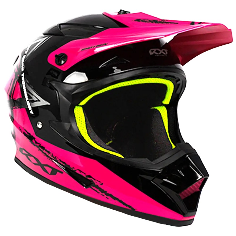 RXT SECTOR WRATH HELMET – GLOSS BLACK/MAGENTA XS