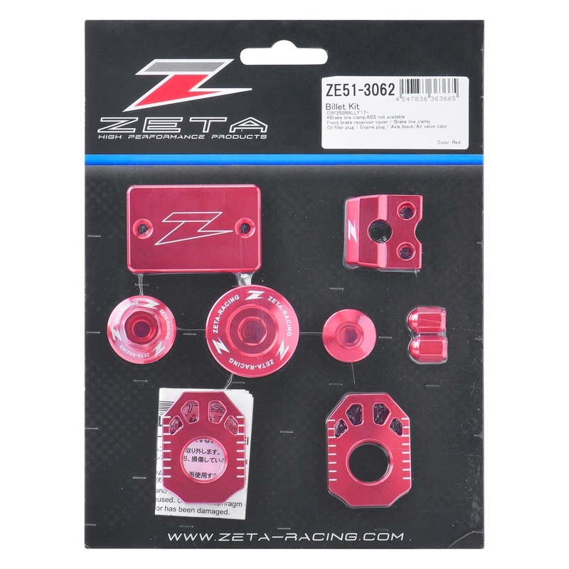 ZETA Billet Kit – Red ZE51-3062