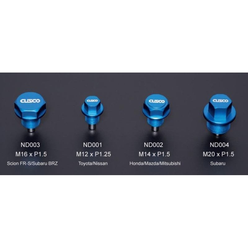 Cusco Neodymium Magnetic Drain Bolt – Subaru