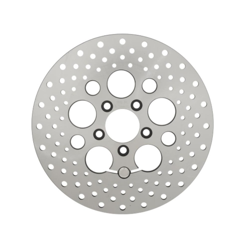 Drag Specialties Stainless Steel Drilled Brake Rotor B06-0189AS