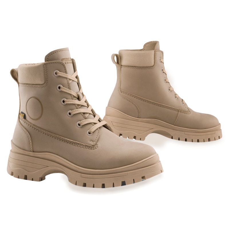 FALCO ZARAH BOOTS – CAMEL 36