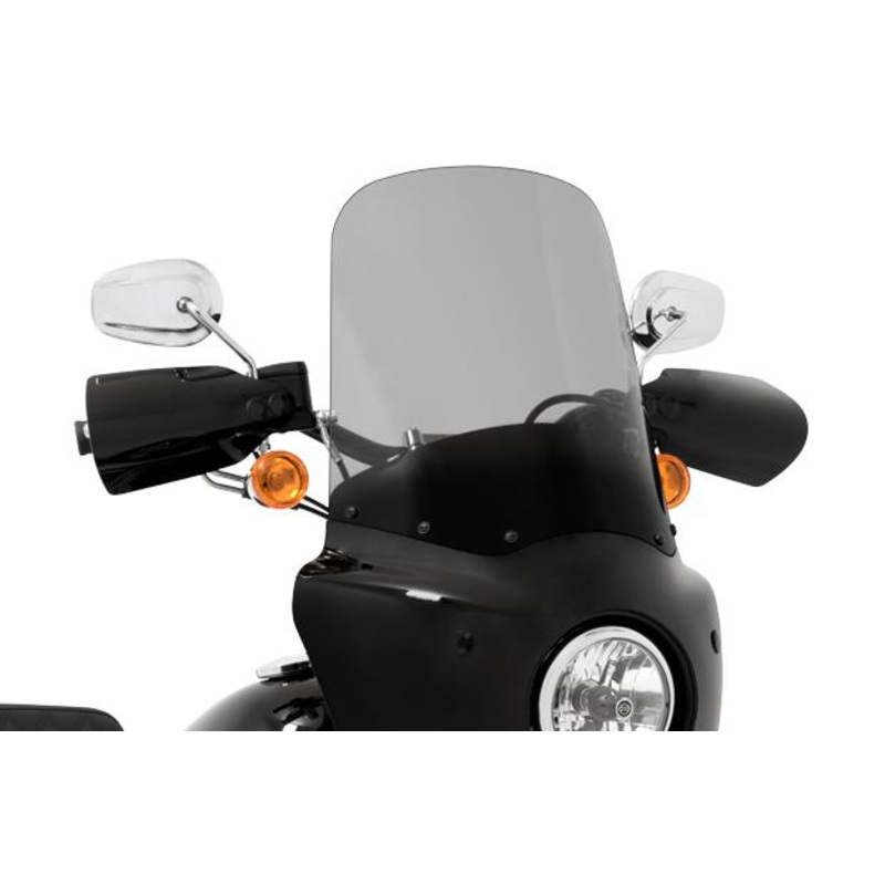 Memphis Shades Windshield for Road Warrior Fairing – 15in. – Black Smoke MEP86912