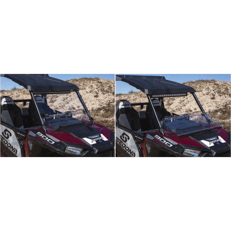 Open Trail Folding Windshield WEST110-0036
