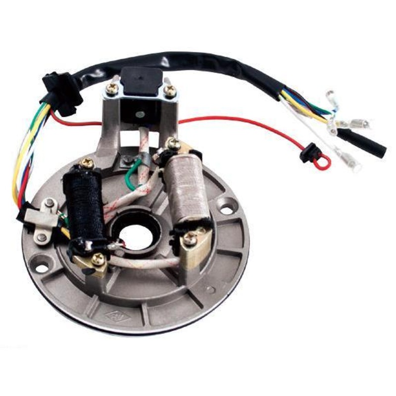 Outside Distributing 2 Coil Magneto/Stator – 2 Male Connectors/4 Female Connectors 08-0200